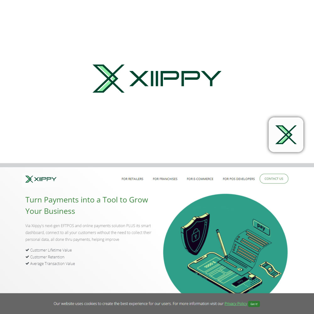 Logo-Design von Trident für Xiippy Pty Ltd | Design #27447998