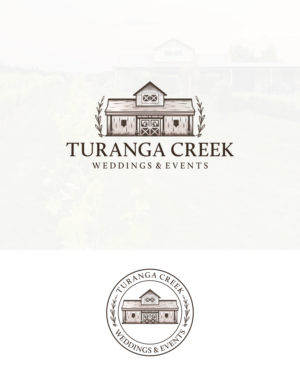 Turanga Creek Weddings & Events | Logo Design by Artch4