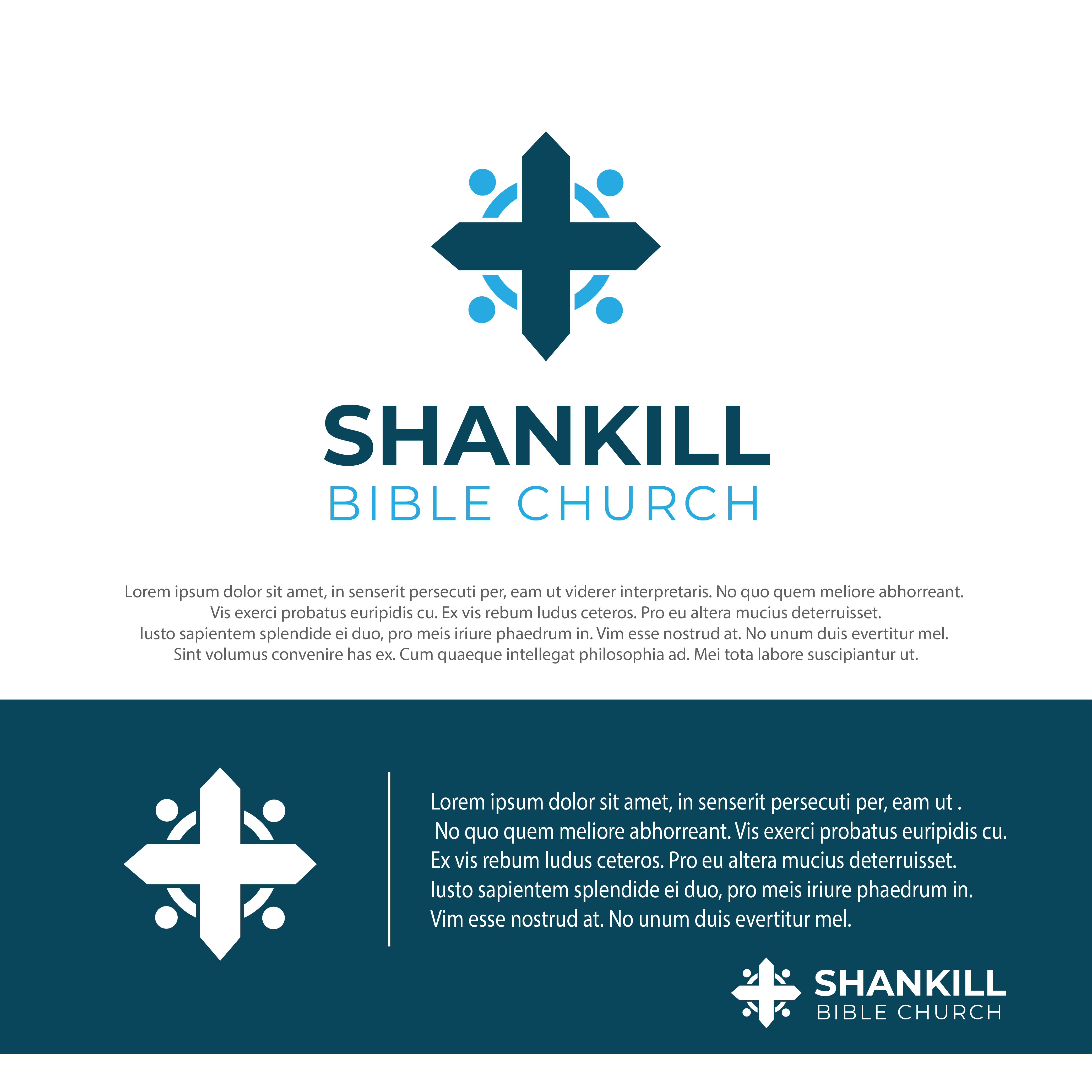 Logo Design by farady for Shankill Bible Church | Design #27441548