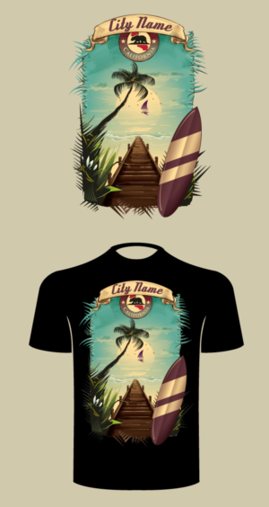 T-shirt Design by ally designs