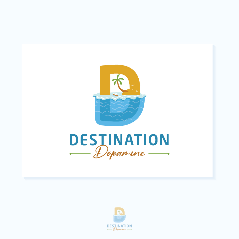 Logo Design by Sujit Banerjee for Destination Dopamine | Design #27435760