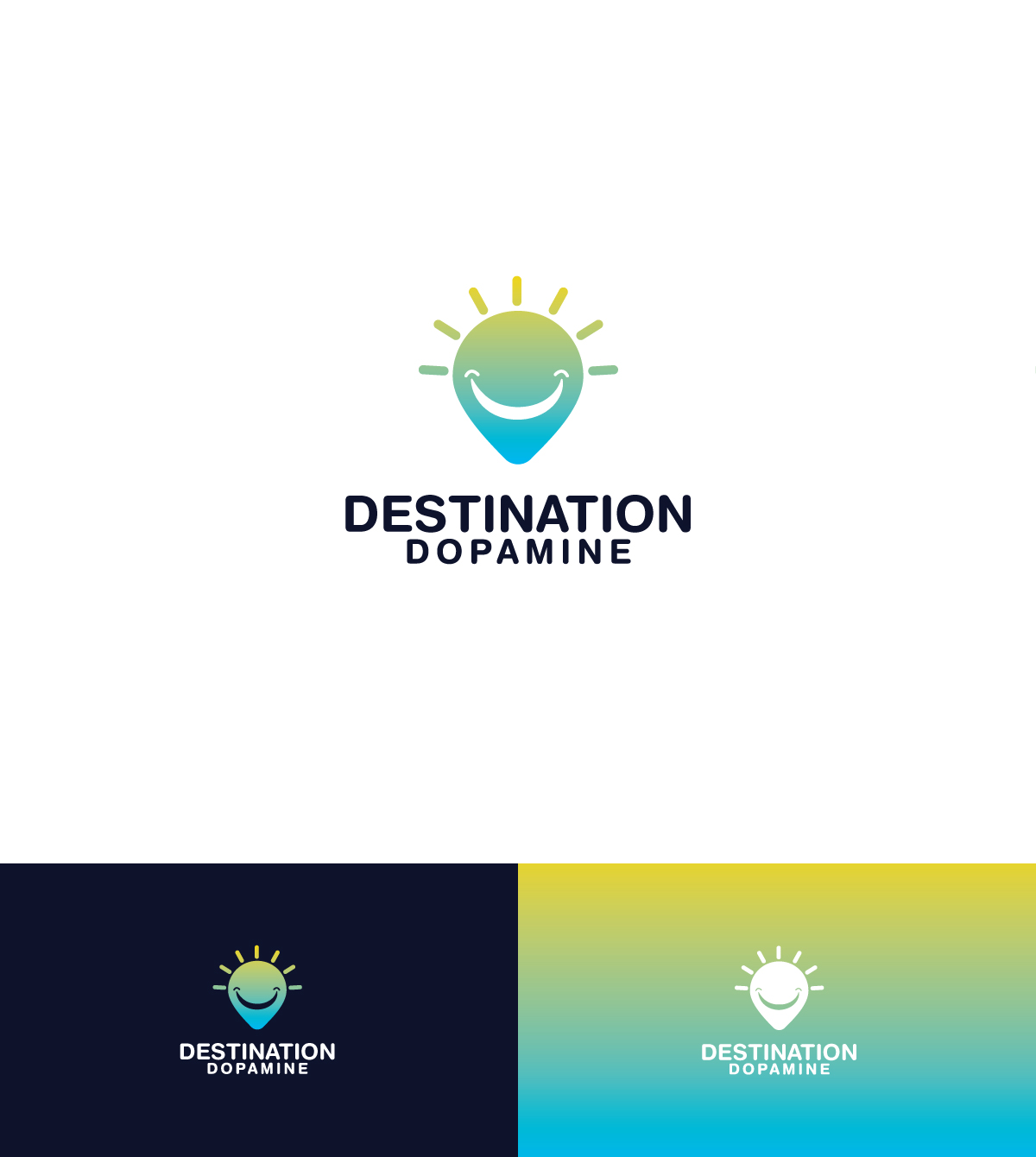 Logo Design by ecorokerz for Destination Dopamine | Design #27436025