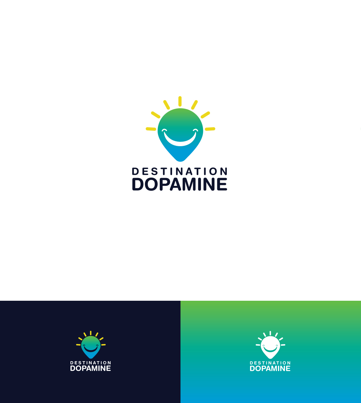 Logo Design by ecorokerz for Destination Dopamine | Design #27456648