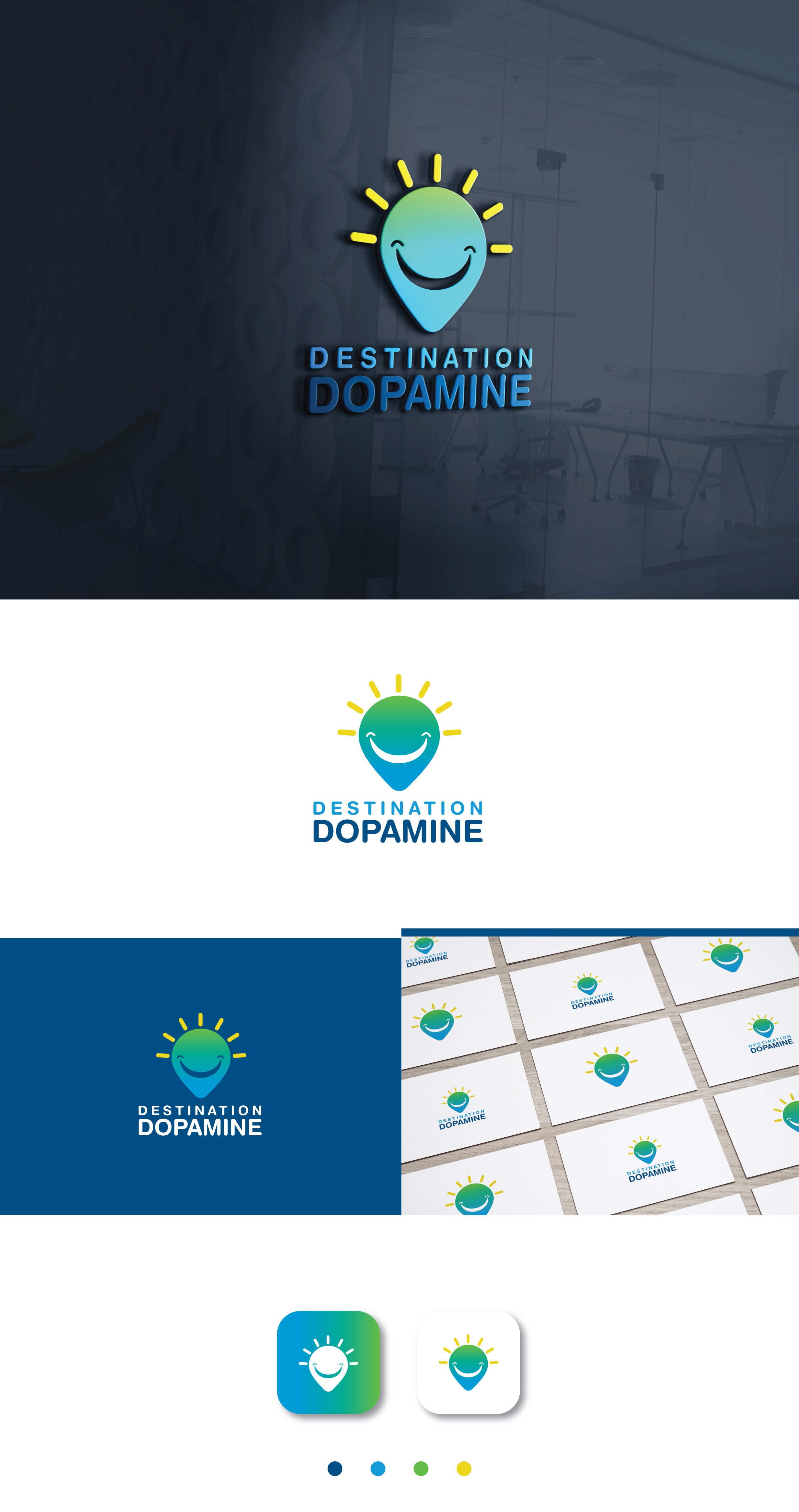 Logo Design by ecorokerz for Destination Dopamine | Design #27464553