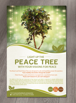 Flyer Design by alex989 for Reach And Teach | Design: #27436734