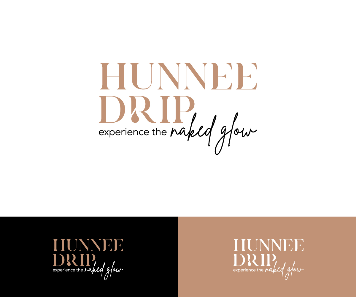 Logo Design by mouisrachel for hunnee drip | Design: #27466125