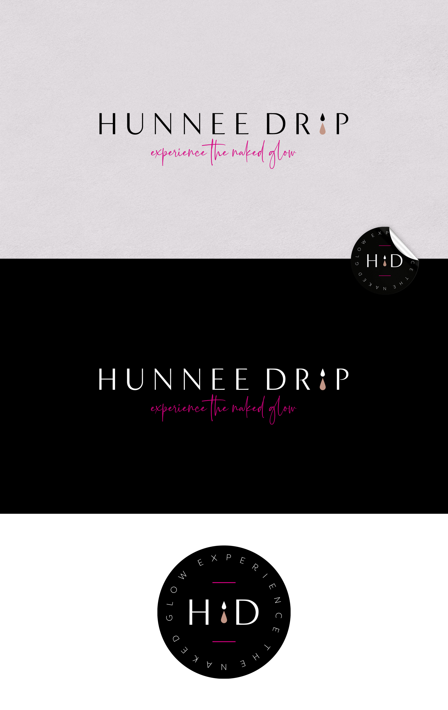 Logo Design by designbysy for hunnee drip | Design #27446671