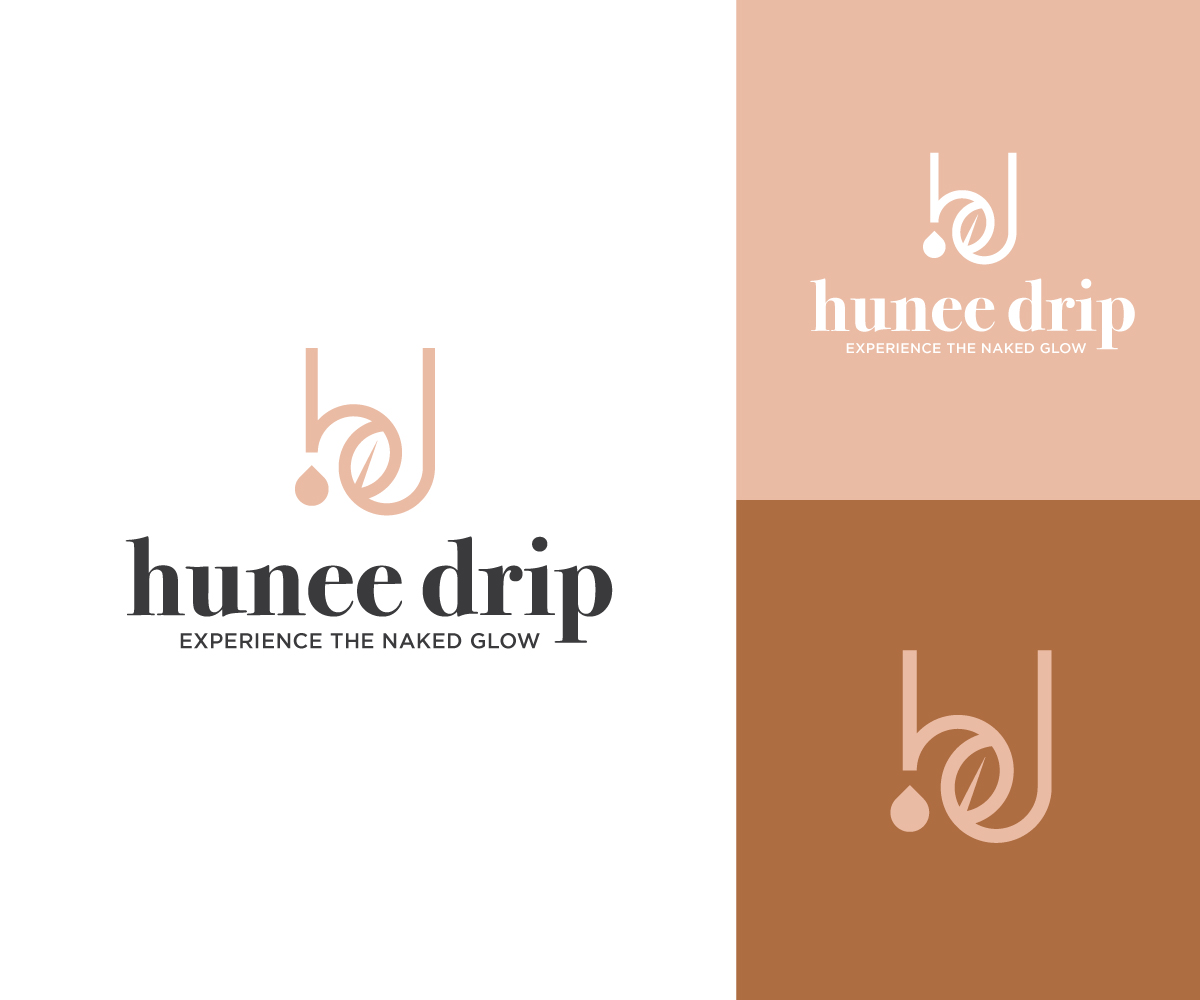 Logo Design by ecorokerz for hunnee drip | Design #27435189