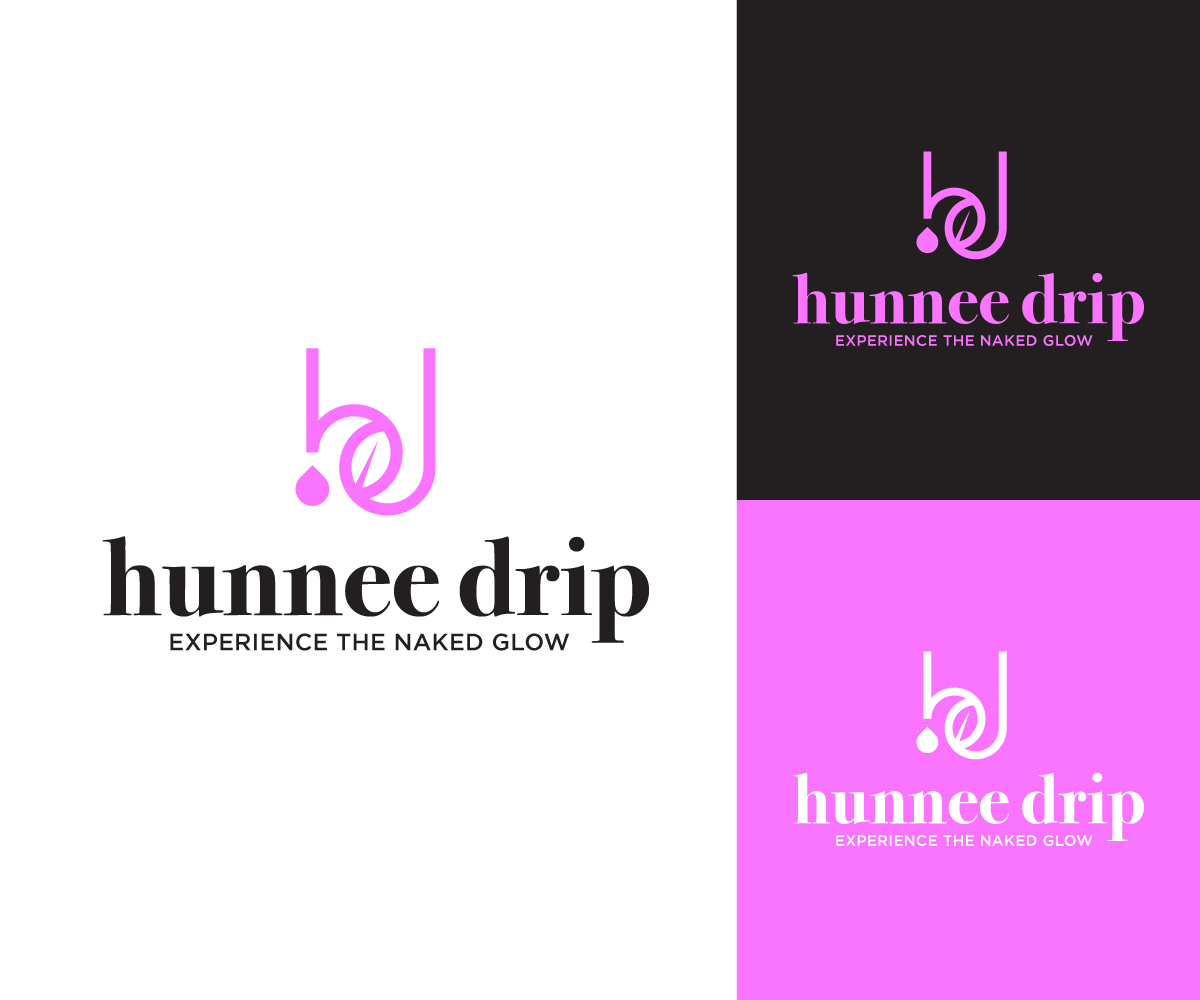 Logo Design by ecorokerz for hunnee drip | Design #27439818