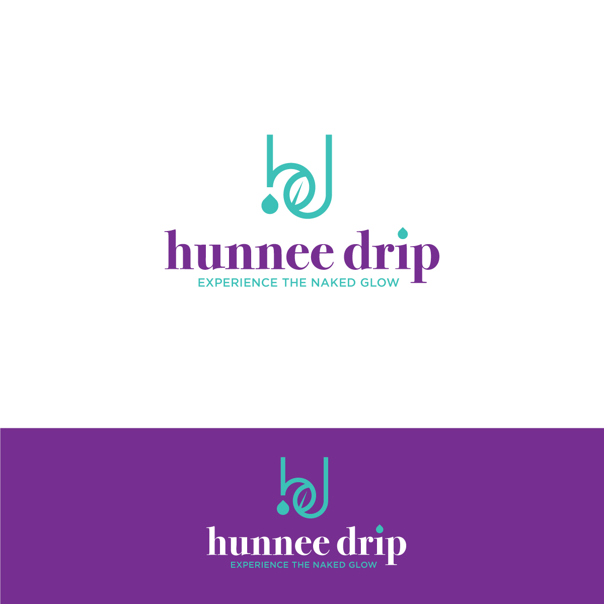 Logo Design by ecorokerz for hunnee drip | Design #27446437