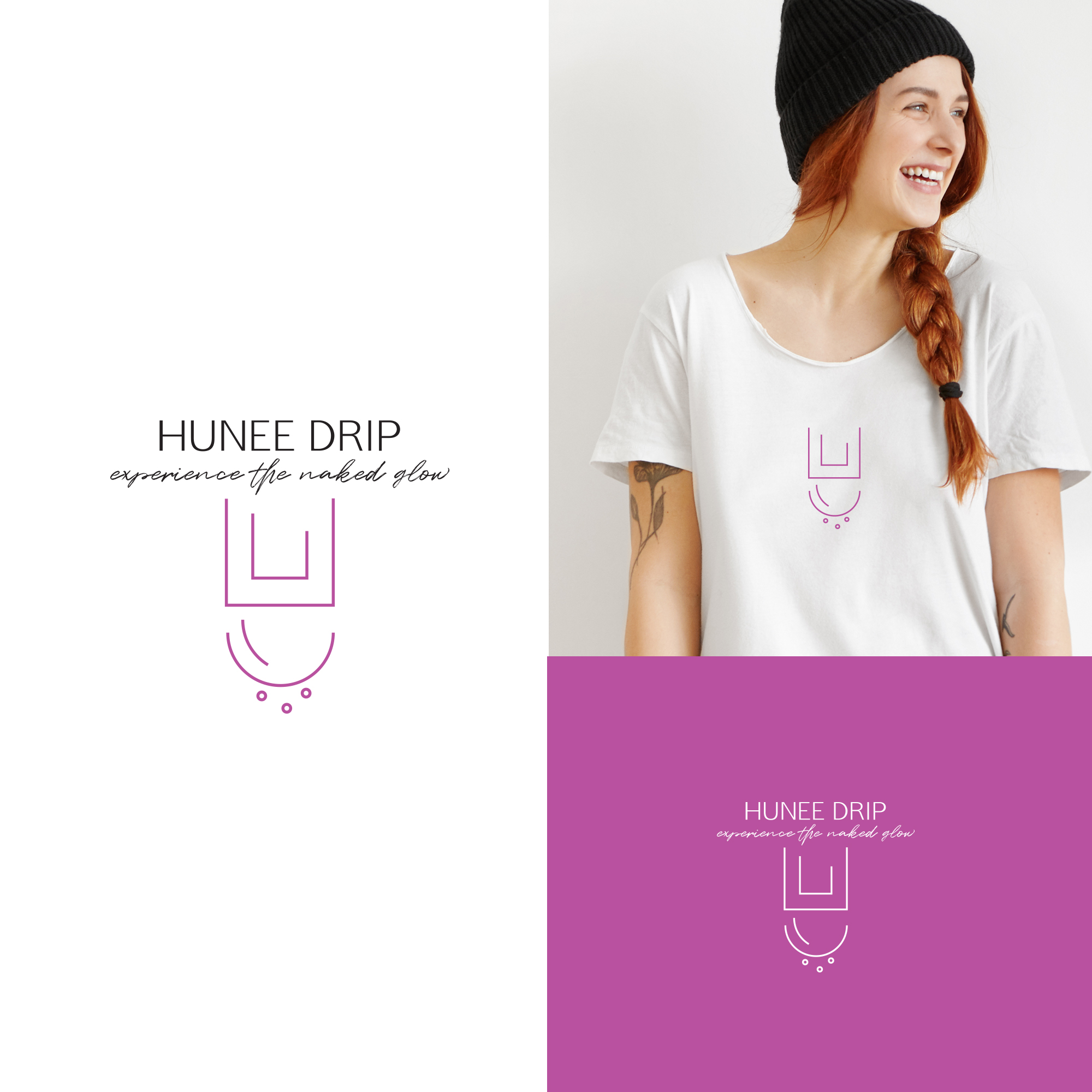 Logo Design by griphingraphics for hunnee drip | Design #27447985