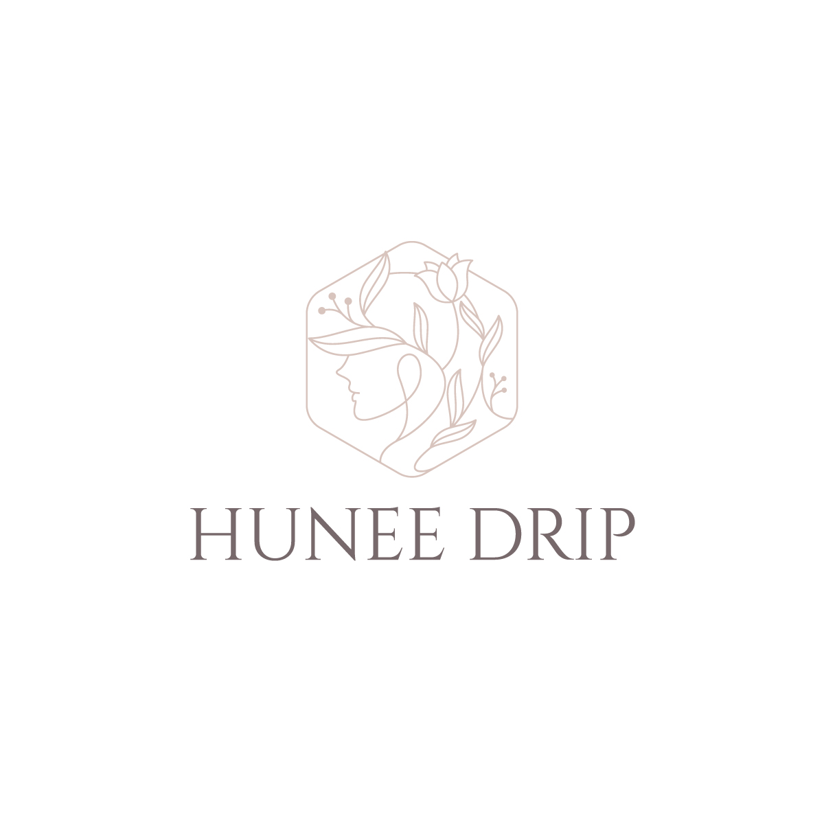 Logo Design by logoQ for hunnee drip | Design #27442180