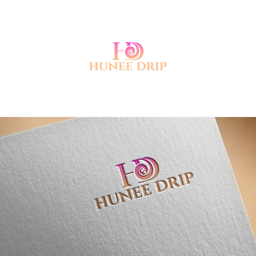 Logo Design by Trident for hunnee drip | Design #27451758
