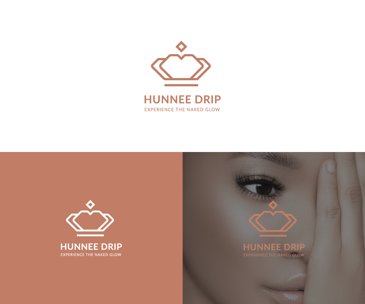 Logo Design by adtyramadhan for hunnee drip | Design #27463988