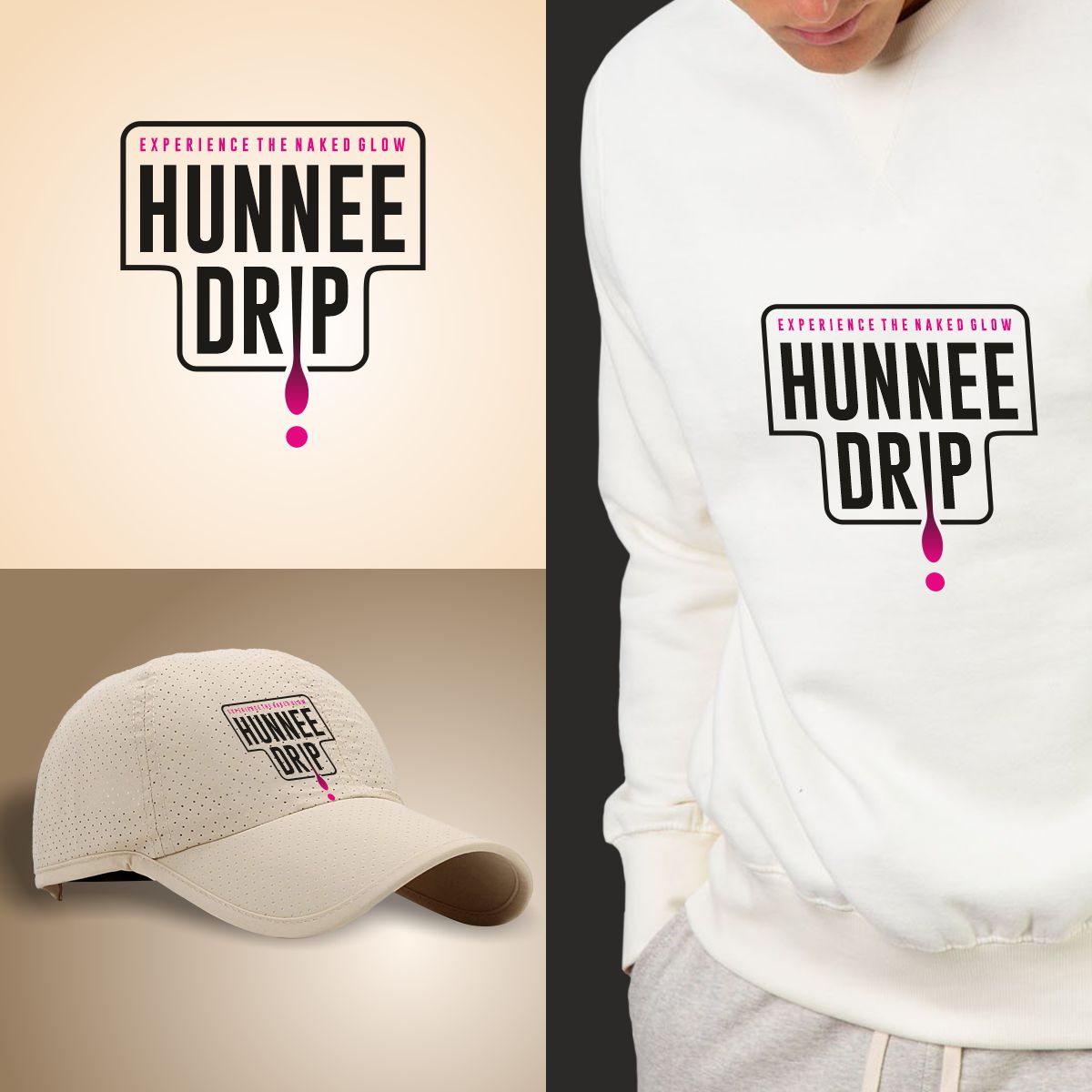 Logo Design by Ashani Bhattacharya for hunnee drip | Design #27440138