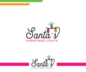Santa's Christmas Lights | Design de Logo par ecorokerz