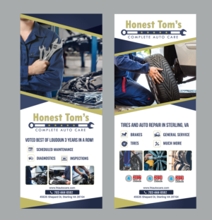 2 Honest Toms Auto Care Banners  | Diseño de Póster por alex989