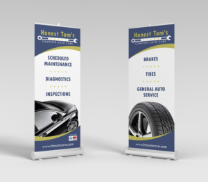 2 Honest Toms Auto Care Banners  | Diseño de Póster por nng