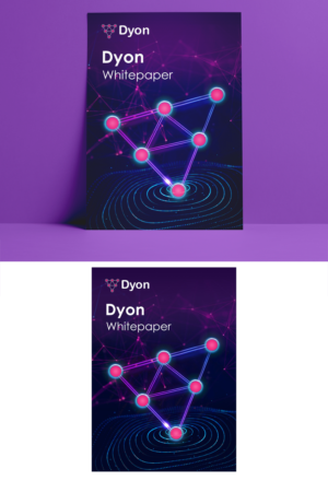 Dyon Whitepaper - PDF/JPEG one page 'front cover' design for Dyon 'Whitepaper' document. | Diseño Gráfico por ZeneFashions