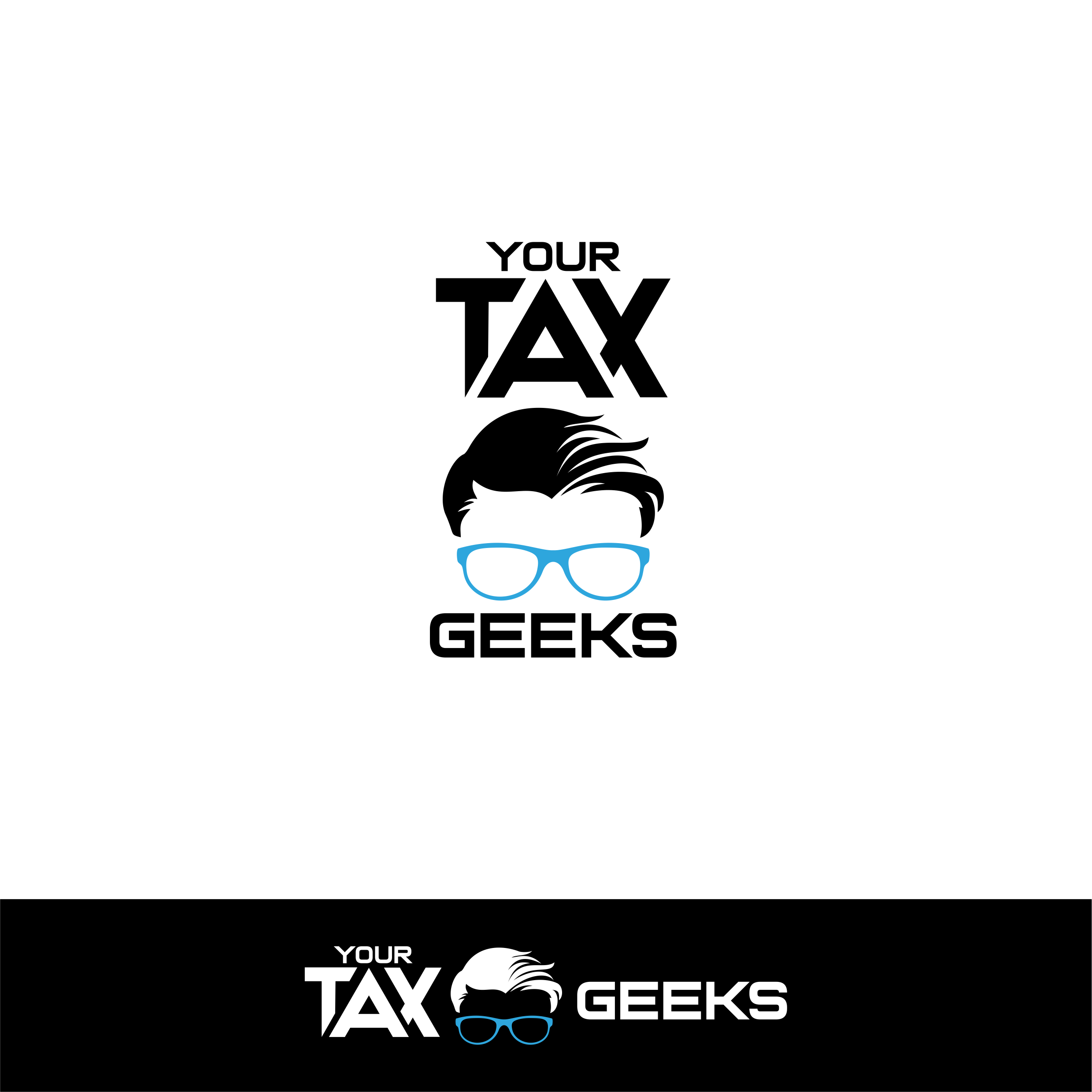 Logo Design by ZEKKOUR Fouzi for Your Tax Geeks | Design #27503373