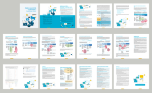 Layout of a white paper from an already written word document | Broschüren-Design von INGA DESIGN