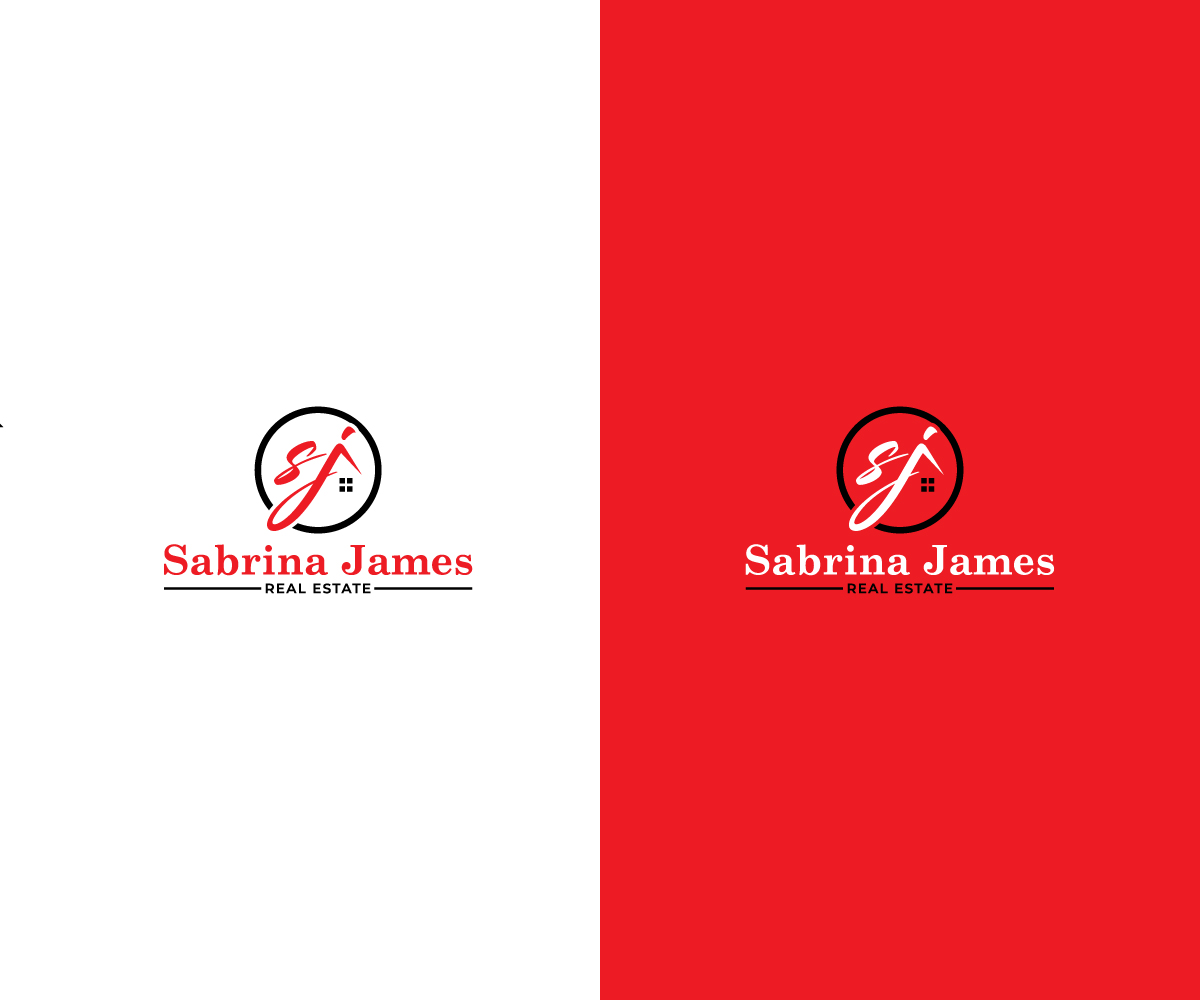 Logo Design by jonkonrad for Sabrina James Real Estate | Design #27440879