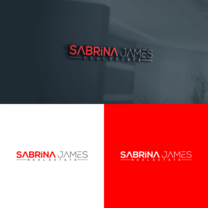 Logo Design by soffel for Sabrina James Real Estate | Design: #27437858