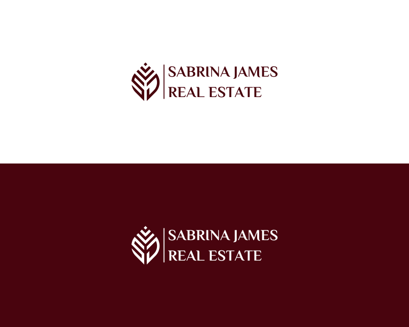 Logo Design by arsha_design for Sabrina James Real Estate | Design #27440895