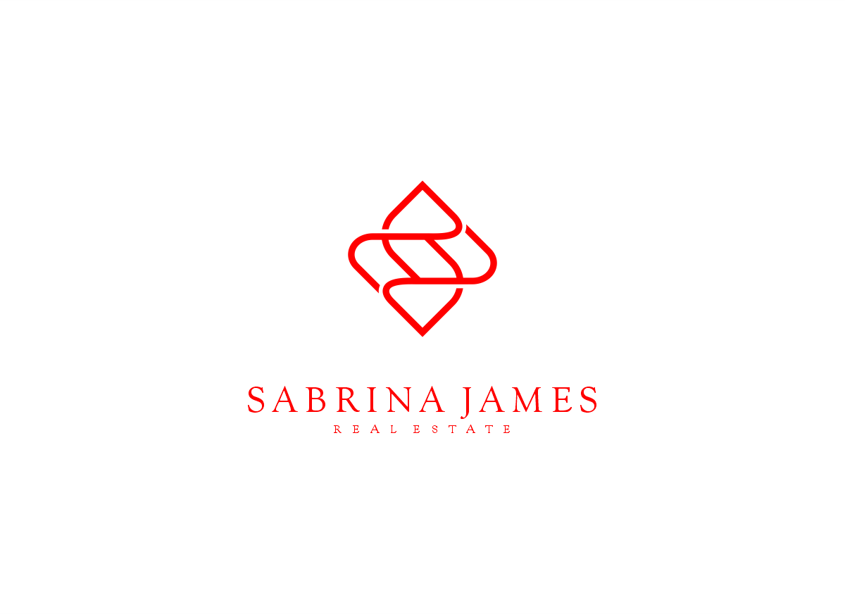 Logo Design by ccntdsgn for Sabrina James Real Estate | Design #27455857