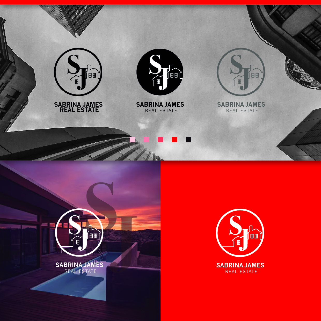 Logo-Design von Lammy für Sabrina James Real Estate | Design #27465543