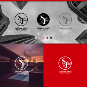 Logo Design by Lammy for Sabrina James Real Estate | Design #27465543