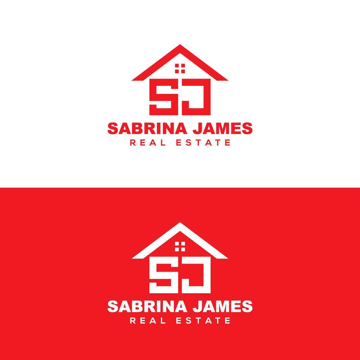 Logo Design by Monir49 for Sabrina James Real Estate | Design #27437932