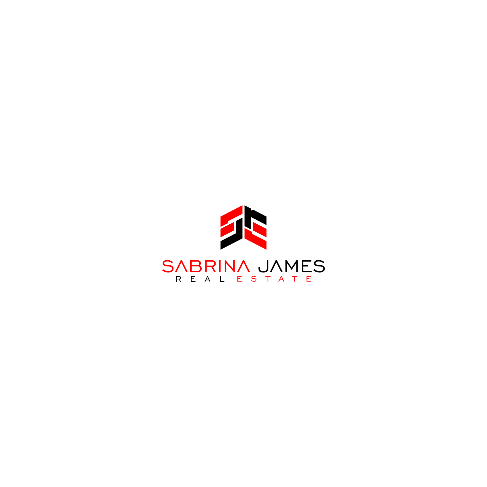 Logo Design by Arham Hidayat for Sabrina James Real Estate | Design #27453535