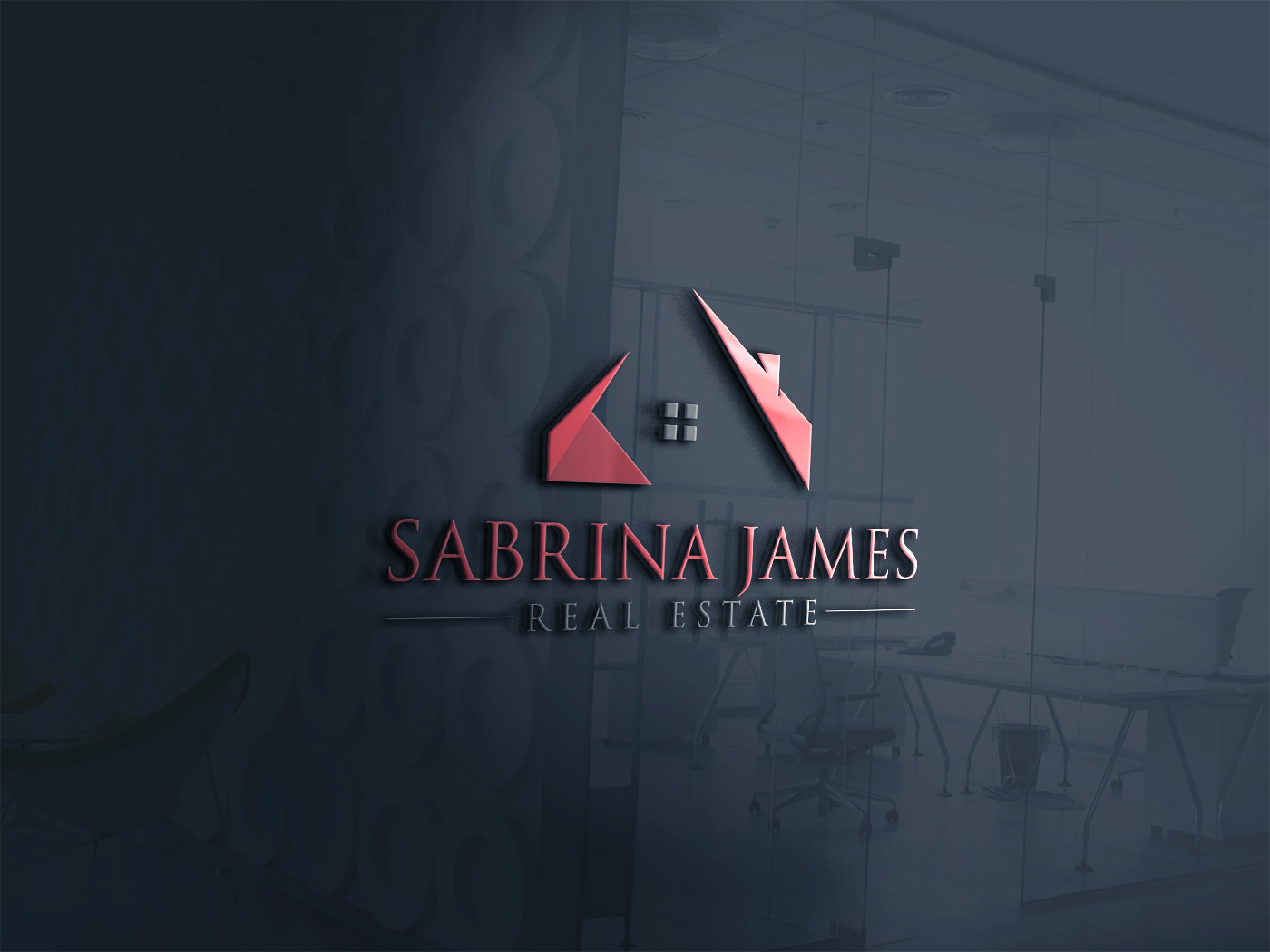 Logo Design by Deziners Zone for Sabrina James Real Estate | Design #27440367