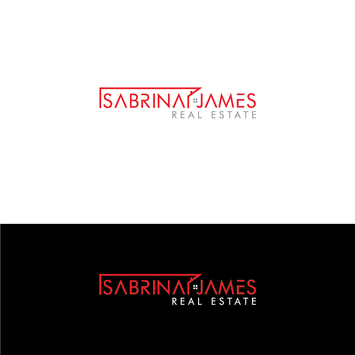 Logo Design by Deziners Zone for Sabrina James Real Estate | Design #27440370