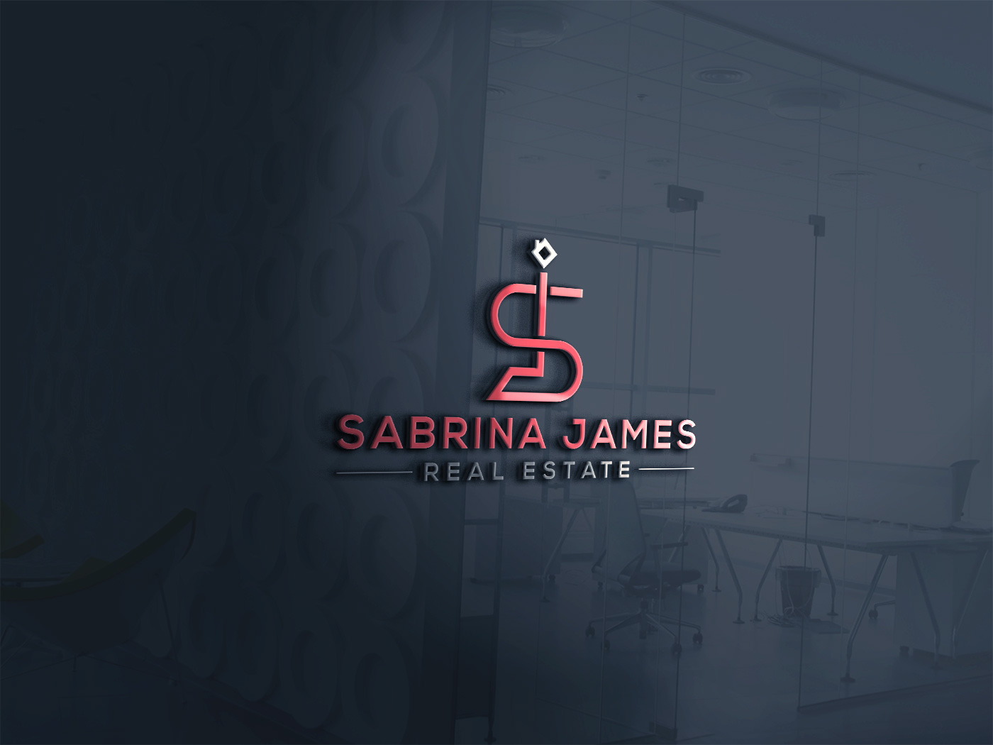Logo Design by Deziners Zone for Sabrina James Real Estate | Design #27440374