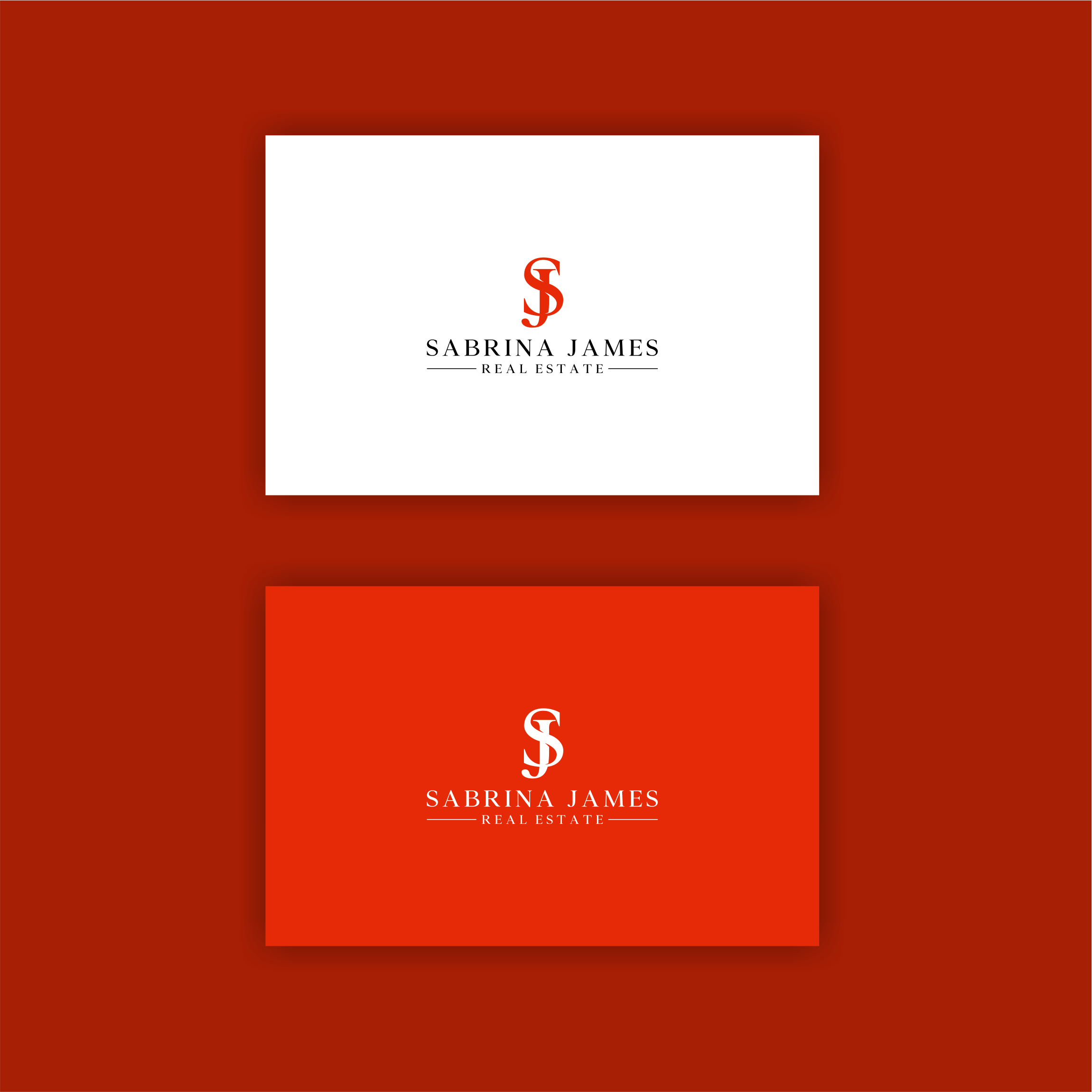 Logo Design by achil78 for Sabrina James Real Estate | Design #27454455