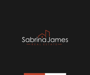 Logo Design by ecorokerz for Sabrina James Real Estate | Design: #27438449