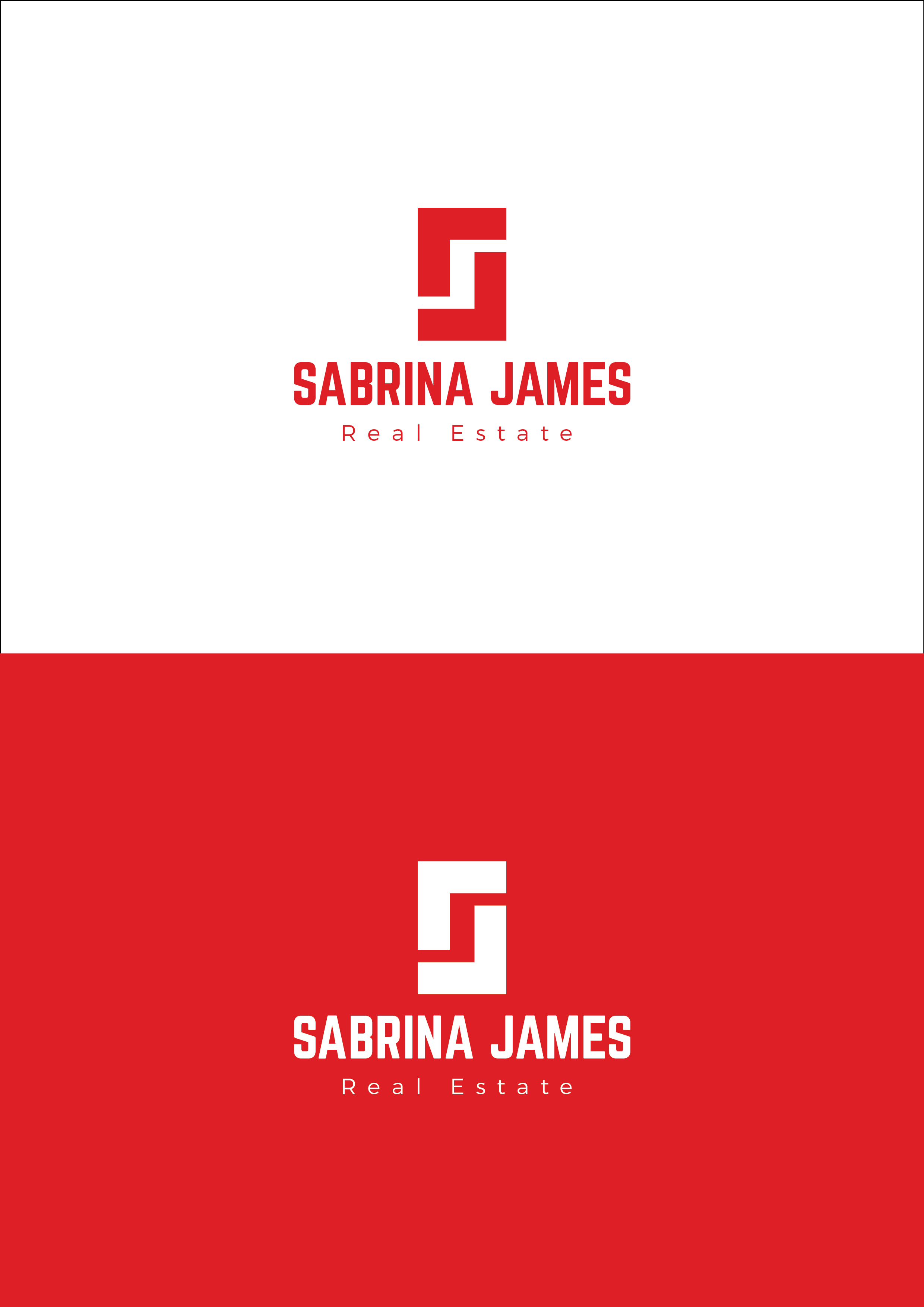 Logo-Design von senthilgraphicschennai78 für Sabrina James Real Estate | Design #27438461