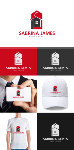 Logo Design by fly  design for Sabrina James Real Estate | Design: #27440750