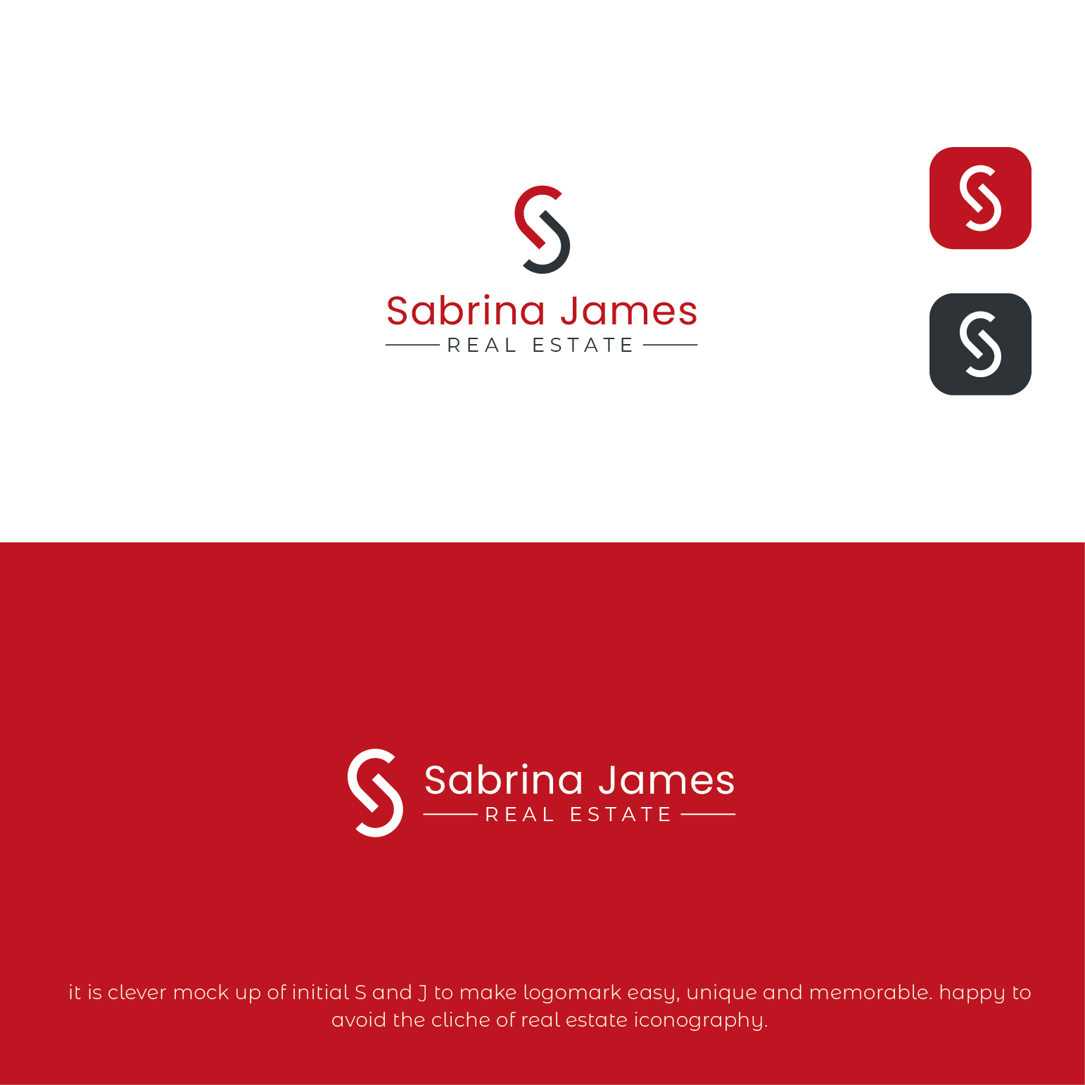 Logo Design by nandkumar for Sabrina James Real Estate | Design #27439603