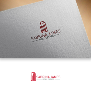 Logo Design by DesignDUO for Sabrina James Real Estate | Design: #27458317