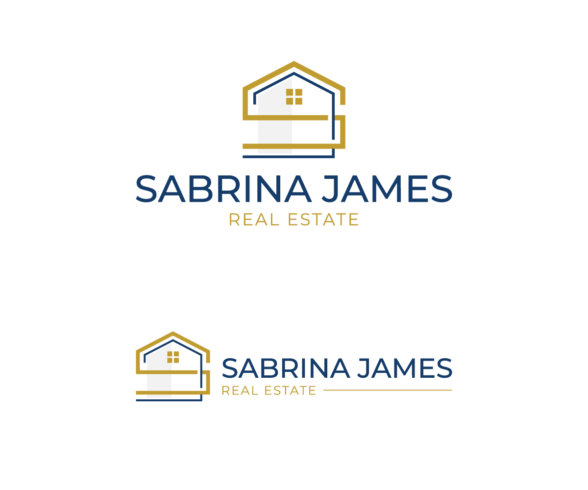 Logo Design by TrisDesign for Sabrina James Real Estate | Design #27440935