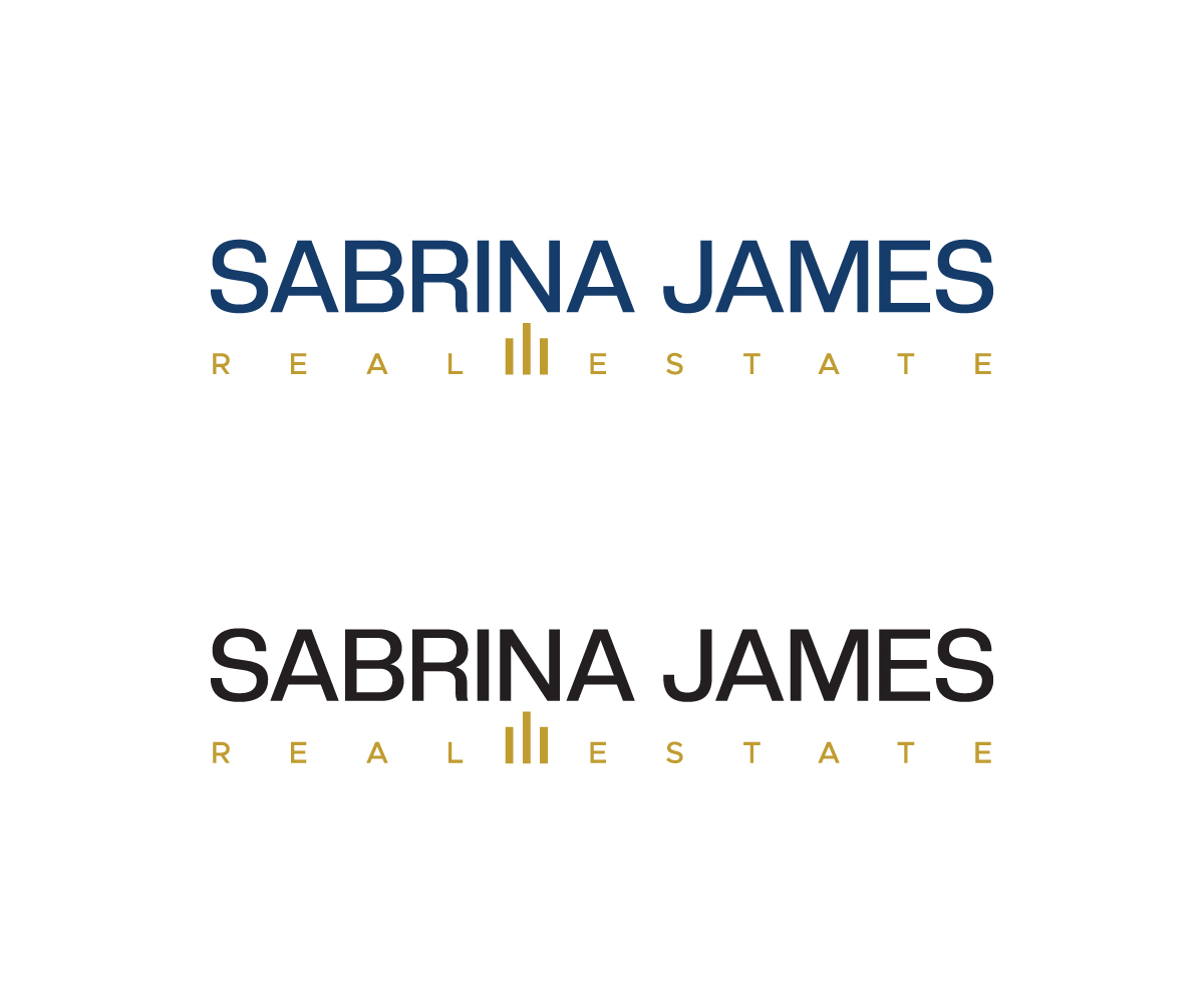 Logo Design by TrisDesign for Sabrina James Real Estate | Design #27467063