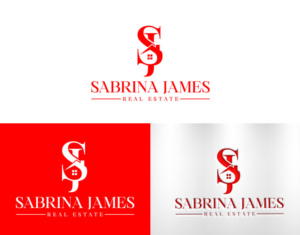 Logo Design by Pro_DesignMaster for Sabrina James Real Estate | Design: #27439049