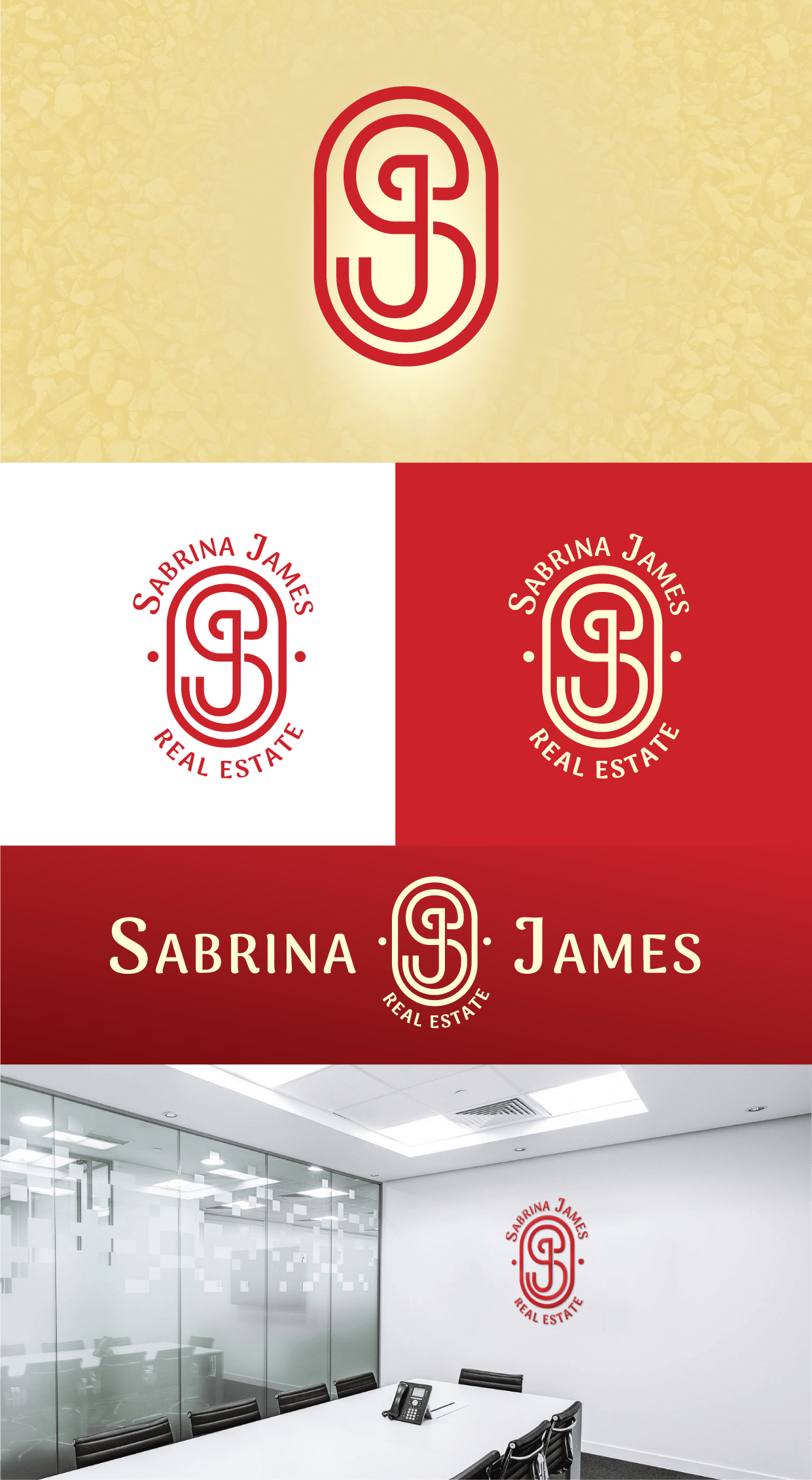 Diseño de Logo por Brandão para Sabrina James Real Estate | Diseño #27445397