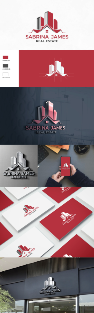 Logo Design by wati rivca villia 95 for Sabrina James Real Estate | Design: #27457685