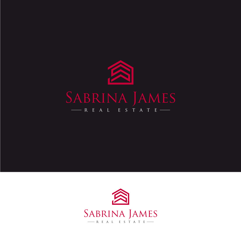 Logo Design by Larss Petrov for Sabrina James Real Estate | Design #27457440