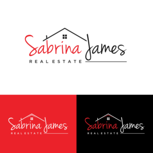 Logo Design by Sela Art for Sabrina James Real Estate | Design: #27442855