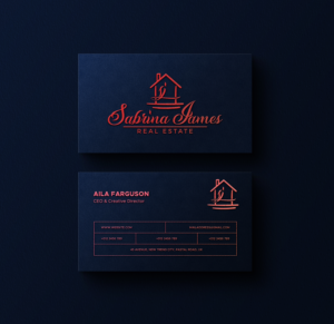 Logo Design by Remonis.co for Sabrina James Real Estate | Design: #27457268